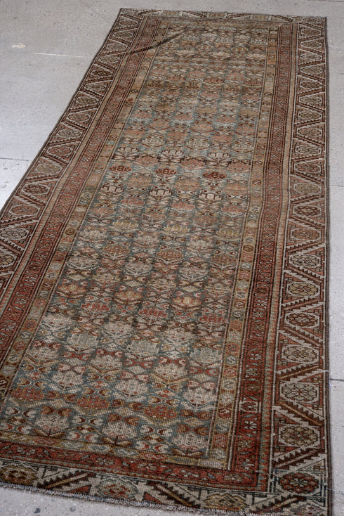 Vintage Kurd Runner Rug (3' x 10')
